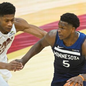 Anthony Edwards NBA: Minnesota Timberwolves at Cleveland Cavaliers