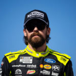 Nov 10, 2024; Avondale, Arizona, USA; NASCAR Cup Series driver Ryan Blaney (12) during the NASCAR Cup Series Championship race at Phoenix Raceway. Mandatory Credit: Mark J. Rebilas-Imagn Images