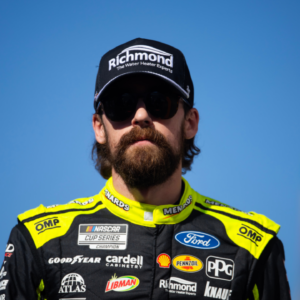 Nov 10, 2024; Avondale, Arizona, USA; NASCAR Cup Series driver Ryan Blaney (12) during the NASCAR Cup Series Championship race at Phoenix Raceway. Mandatory Credit: Mark J. Rebilas-Imagn Images