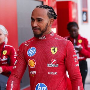 HAMILTON Lewis (gbr), Scuderia Ferrari SF-25, portrait during the Formula 1 Aramco pre-season testing 2025 of the 2025 FIA Formula One World Championship