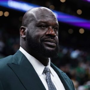 Shaquille O'Neal NBA: Finals-Dallas Mavericks at Boston Celtics