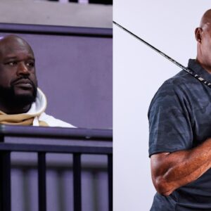 Shaquille O'Neal (L) and Charles Barkley (R)