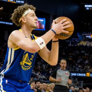 Brandin Podziemski NBA: Dallas Mavericks at Golden State Warriors