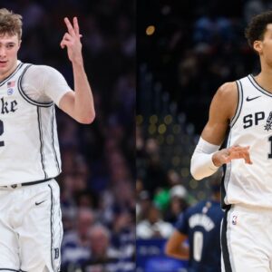 Cooper Flagg and Victor Wembanyama