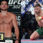 Sean Strickland (L), Dricus Du Plessis (R)