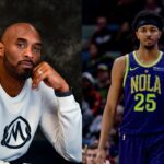 Kobe Bryant and Trey Murphy III