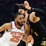 Mikal Bridges NBA: New York Knicks at Cleveland Cavaliers