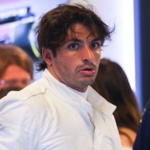 Carlos Sainz of Williams is seen during Formula 1 Testing at Yas Marina Circuit on December 10, 2024 in Abu Dhabi