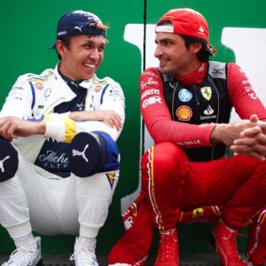 ALBON Alexander (tha), Williams Racing FW46, portrait and SAINZ Carlos (spa), Scuderia Ferrari SF-24, portrait during the Formula 1 Grand Prix of Mexico City 2024