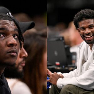 Shedeur Sanders and Cam Ward