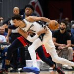 Victor Wembanyama NBA: San Antonio Spurs at Washington Wizards