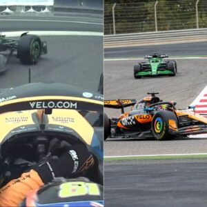 Oscar Piastri and Nico Hulkenberg