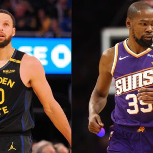 Stephen Curry and Kevin Durant