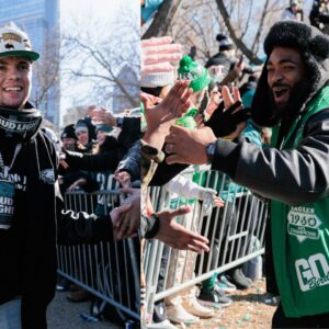 Cooper DeJean and Brandon Graham