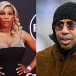 Serena Williams and Stephen A. Smith