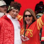 Patrick Mahomes and Randi Mahomes