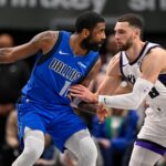 Kyrie Irving NBA: Sacramento Kings at Dallas Mavericks