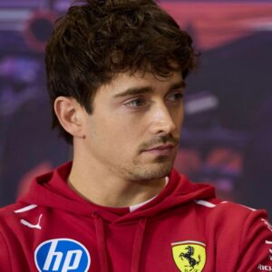 Formula 1 Testing in Bahrain - Day Two Charles Leclerc of Monaco and Scuderia Ferrari attends the press conference