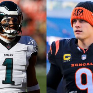 Jalen Hurts and Joe Burrow