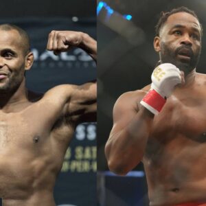 Daniel Cormier (L), Rashad Evans (R)