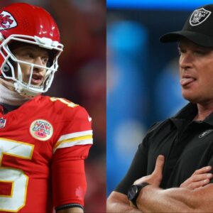 Patrick Mahomes, Jon Gruden
