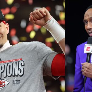 Patrick Mahomes and Stephen A. Smith