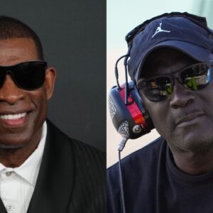 Deion Sanders and Michael Jordan