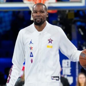 Kevin Durant NBA: All Star Game-Kennys Young Stars at Chucks Global Stars