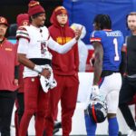 Jayden Daniels and Malik Nabers