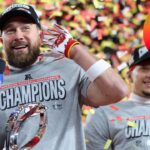 Travis Kelce, Patrick Mahomes, and Jason Kelce