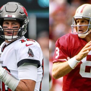 Tom Brady and Steve Young