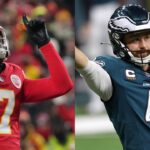 Harrison Butker (L); Jake Elliott (R)