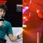 Lance Stroll(L), Drake(R)