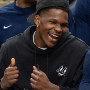 Anthony Edwards NBA: Portland Trail Blazers at Minnesota Timberwolves