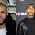 Chris Eubank Jr. (L), Conor Benn (R)