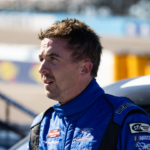 NASCAR Truck Series driver Frankie Muniz (27) during the NASCAR Truck Series championship race at Phoenix Raceway.