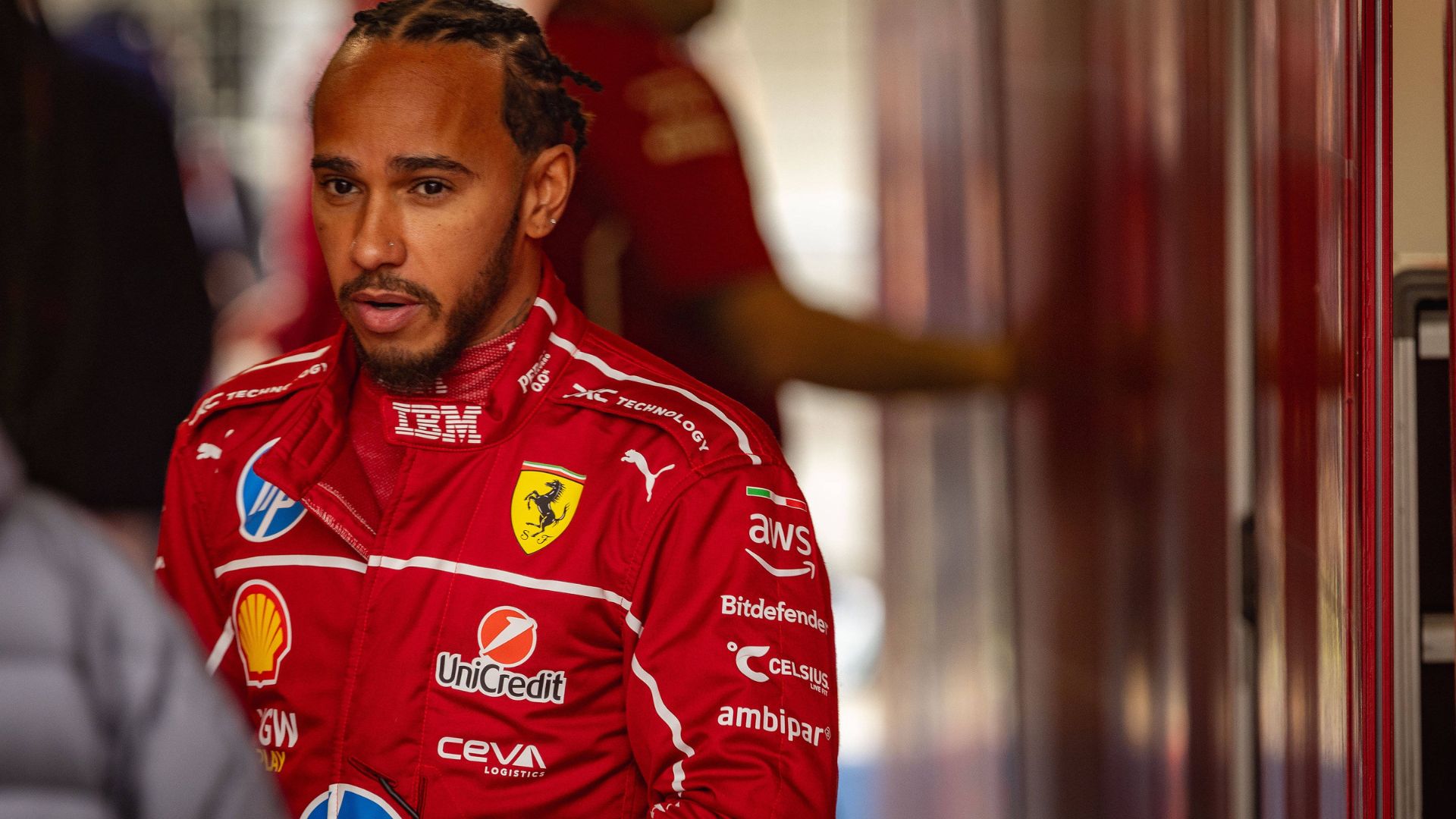 Lewis Hamilton (UK, Scuderia Ferrari HP 44) BHR, Formel 1 Weltmeisterschaft, Formel 1 Testfahrten, Bahrain international Circuit, 27.02.2025