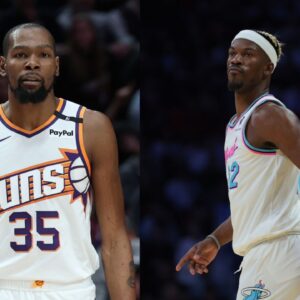 Kevin Durant and Jimmy Butler