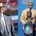 Tom Brady, Richard Seymour and Robert Kraft