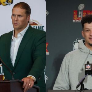 Clay Matthews and Patrick Mahomes