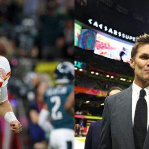 Patrick Mahomes and Tom Brady