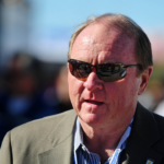 NASCAR Sprint Cup Series television personality Larry McReynolds during the Shelby American at Las Vegas Motor Speedway.
