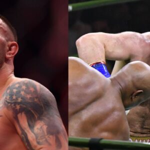 Colby Covington (L), Chael Sonnen (R)