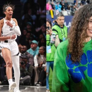 A'ja Wilson (L), Sue Bird (R)