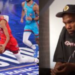 Victor Wembanyama and Kevin Durant