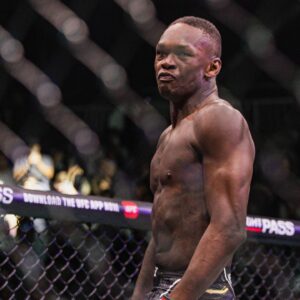 Nassourdine Imavov battles Israel Adesanya in their middleweight fight during the UFC Fight Night: Adesanya v Imavov event at anb Arena on February 1, 2025 in Riyadh, Saudi Arabia. ( PxImages) Riyadh Saudi Arabia - ZUMAp175 20250201_zsa_p175_178 Copyright: xDannyxPerezx
