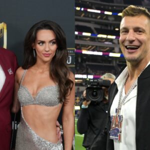 Bill Belichick, girlfriend Jordon Hudson, Rob Gronkowski