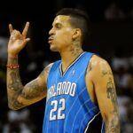 Orlando Magic forward Matt Barnes (22) against the Charlotte Bobcats during the second half in game four of the first round of the 2010 NBA playoffs at Time Warner Cable Arena. The Magic win 99 to 90