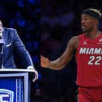 Vince Carter (L) and Jimmy Butler (R)