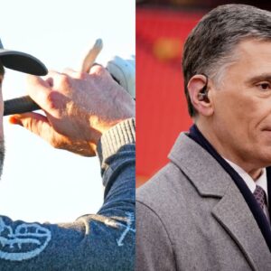 Aaron Rodgers and Mike Florio